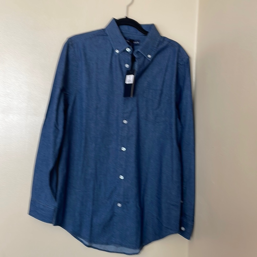 Five Four Jean Dark Blue Men’s Dress shirt